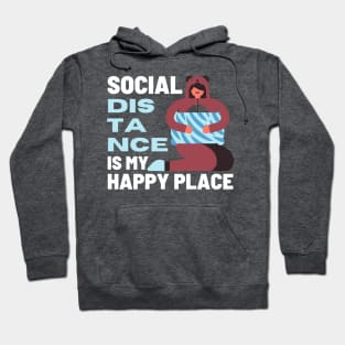 Social Distance is My Happy Place Hoodie